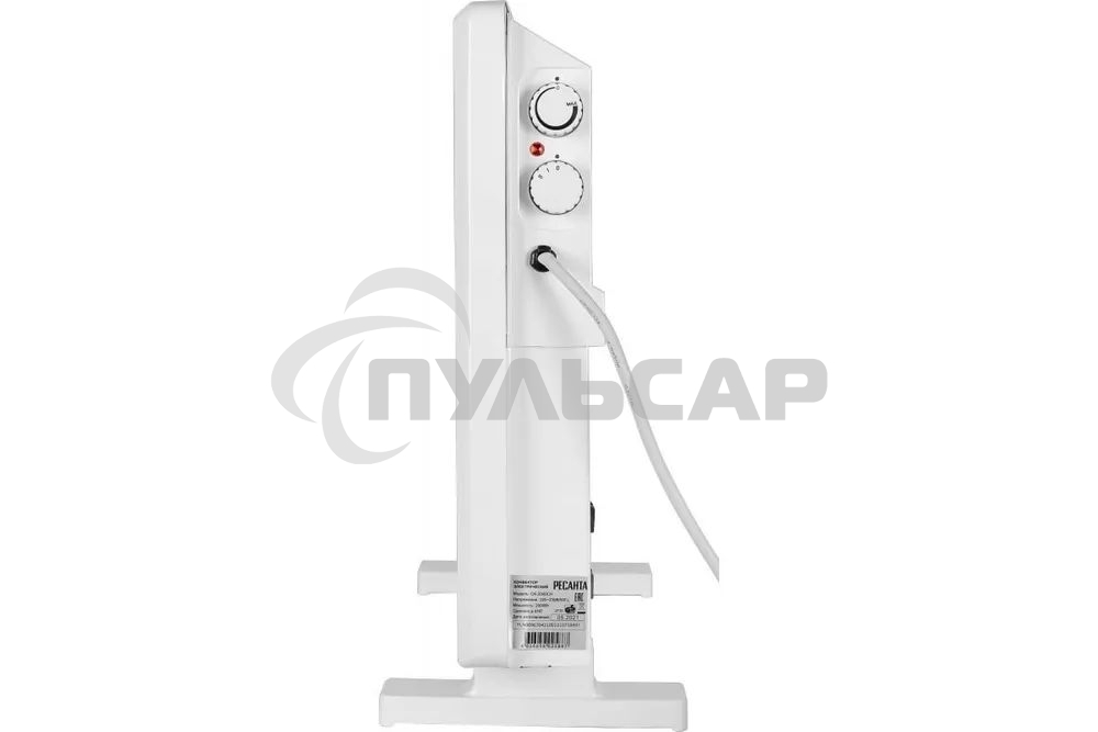 Конвектор Ресанта ОК-2000СН белый, 2000 Вт, 20 м2, термостат