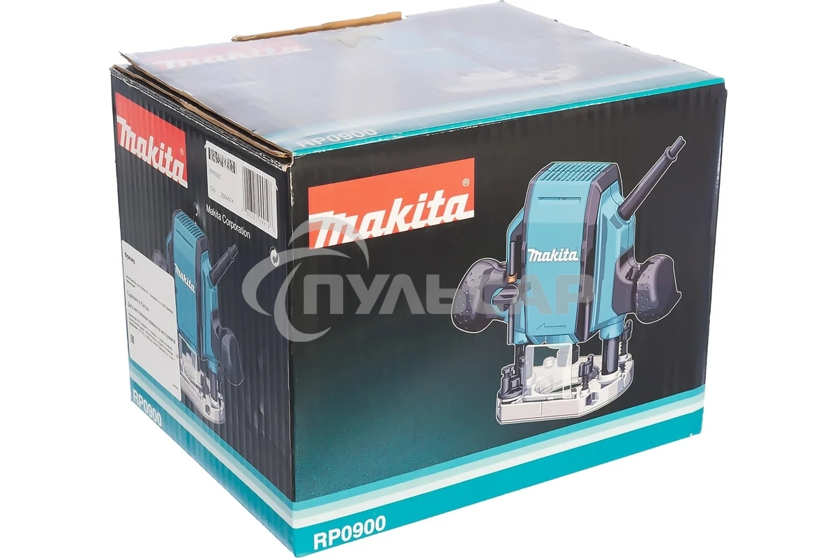 Фрезеры Makita RP0900 Фрезер,900Вт,27000об\м,ход-35мм,цанга-6\8мм,2.7кг,кор
