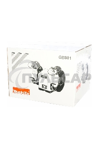 Точило Makita GB 801 Точило,550Вт,2850об\м,2круг205х15.88мм,20.5кг,кор 
