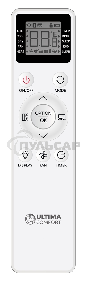 Внутренний блок сплит-системы ULTIMA COMFORT ECS-07PN-IN