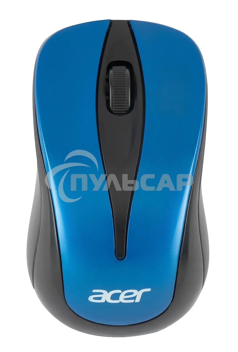 Мышь беспроводная Acer OMR132 синий/черный, 1000 dpi, радиоканал, USB, кнопки - 3