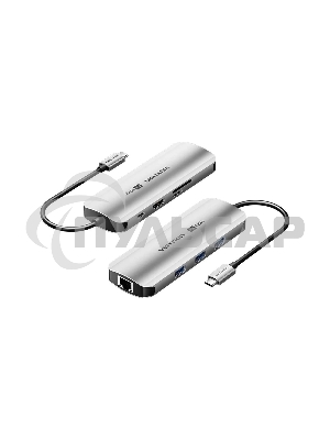 Мультифункциональный хаб Vention USB Type C 8 в 1