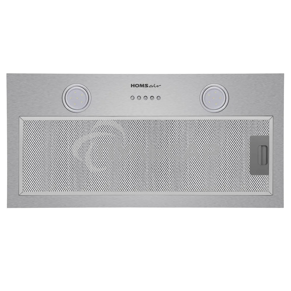 Вытяжка встраиваемая HOMSair Fleet 60 нержавеющая сталь, 59.8 см, 520 куб. м/ч, 50 дБ