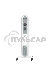 Обогреватель масляный Royal Clima ROR-P9-2000M (9 секций) белый, 2000 Вт, 25 м2, термостат