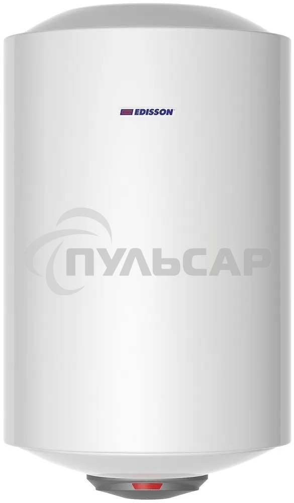 Водонагреватель Edisson ER 100 V 100л, 1,5 кВт, 220В, время нагрева 2ч 35 мин, габариты 450х1050х460мм, внутр. бак эмаль. вес 27кг.