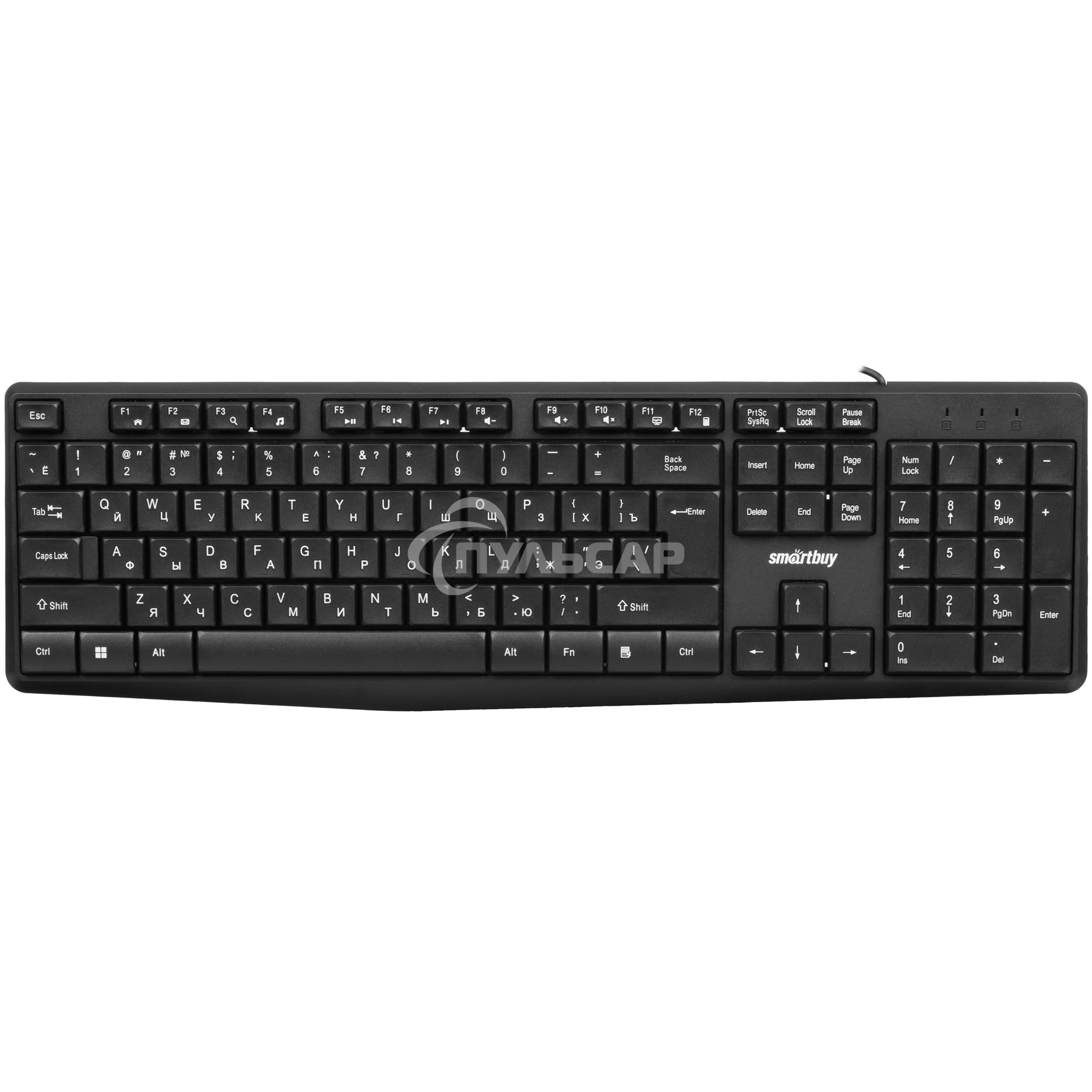 Клавиатура проводная SMARTBUY (SBK-220U-K) ONE 220 USB черная