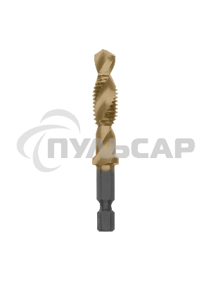 Сверло-метчик Denzel М10 х 1,5 мм, Р6М5