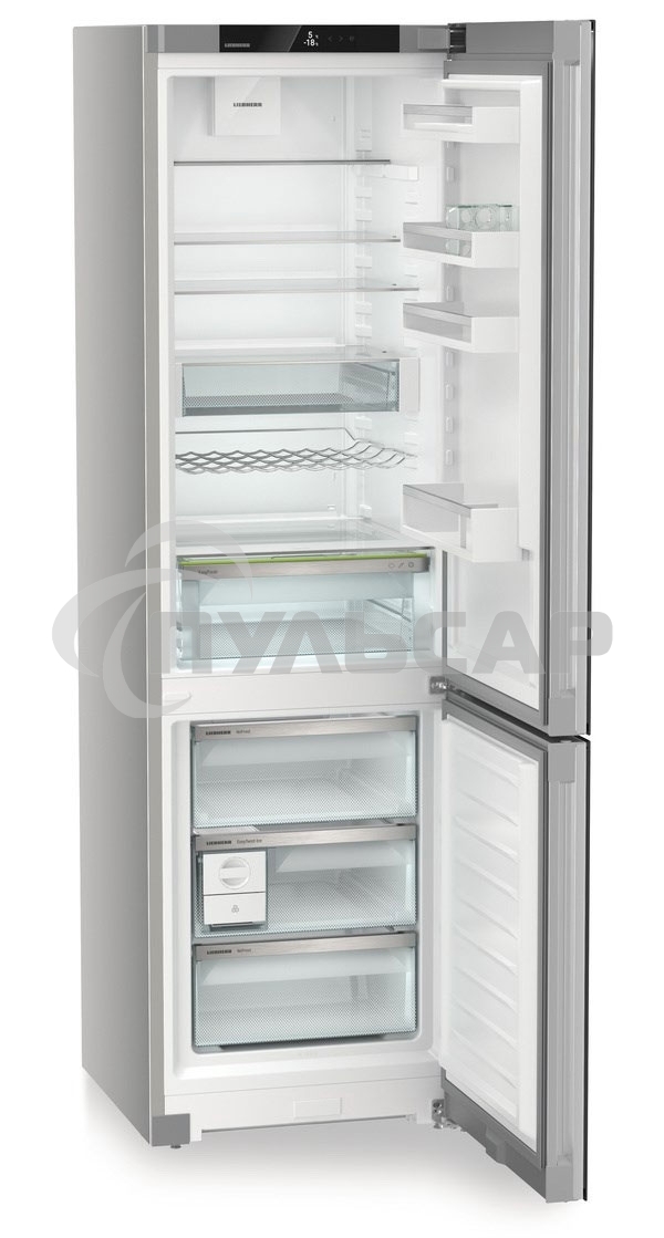 Холодильник Liebherr CNgbc 5723-22 001 серебристый двухкамерный 266/100л морозилка снизу