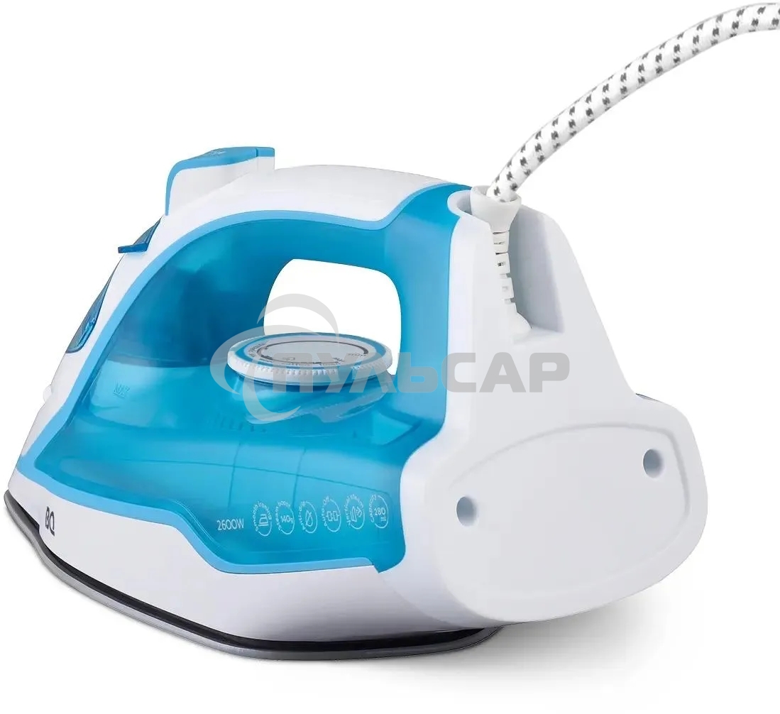 Утюг BQ SI1001 белый-синий