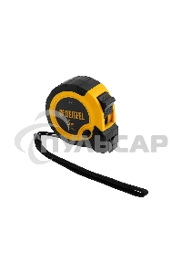 Рулетка 5м х 19мм, двухкомп. корпус, кнопка-пауза Denzel