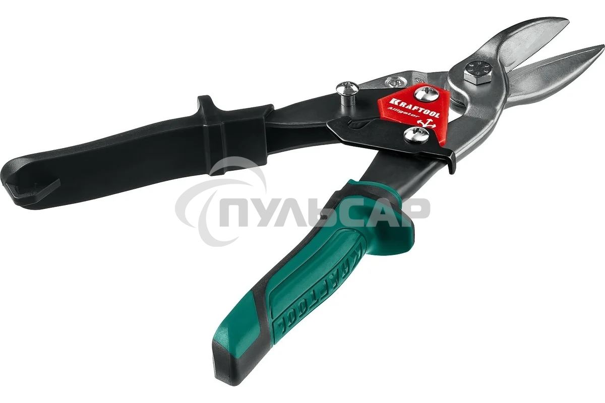 Ножницы по металлу KRAFTOOL 2328-S Alligatorпрямые, Cr-Mo, 260 мм