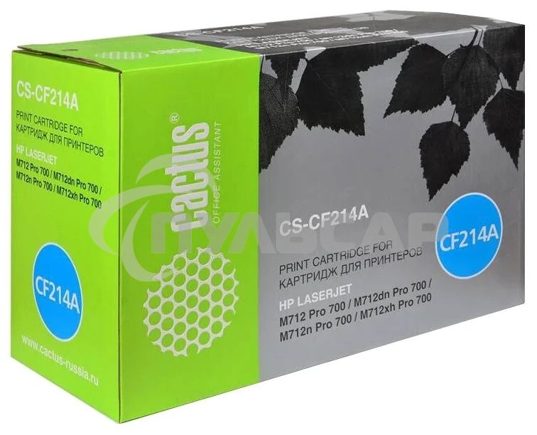Картридж лазерный Cactus CS-CF214A черный (10000 стр.) для HP LaserJet 700 MFP M712