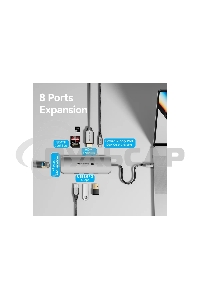 Мультифункциональный хаб Vention USB Type C 8 в 1