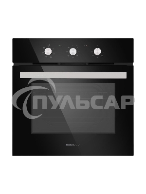 Духовой шкаф электрический встраиваемый HOMSair OES657BK черный