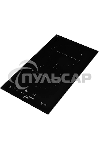 Индукционная варочная панель Hyundai HHI 3751 BG независимая, черный