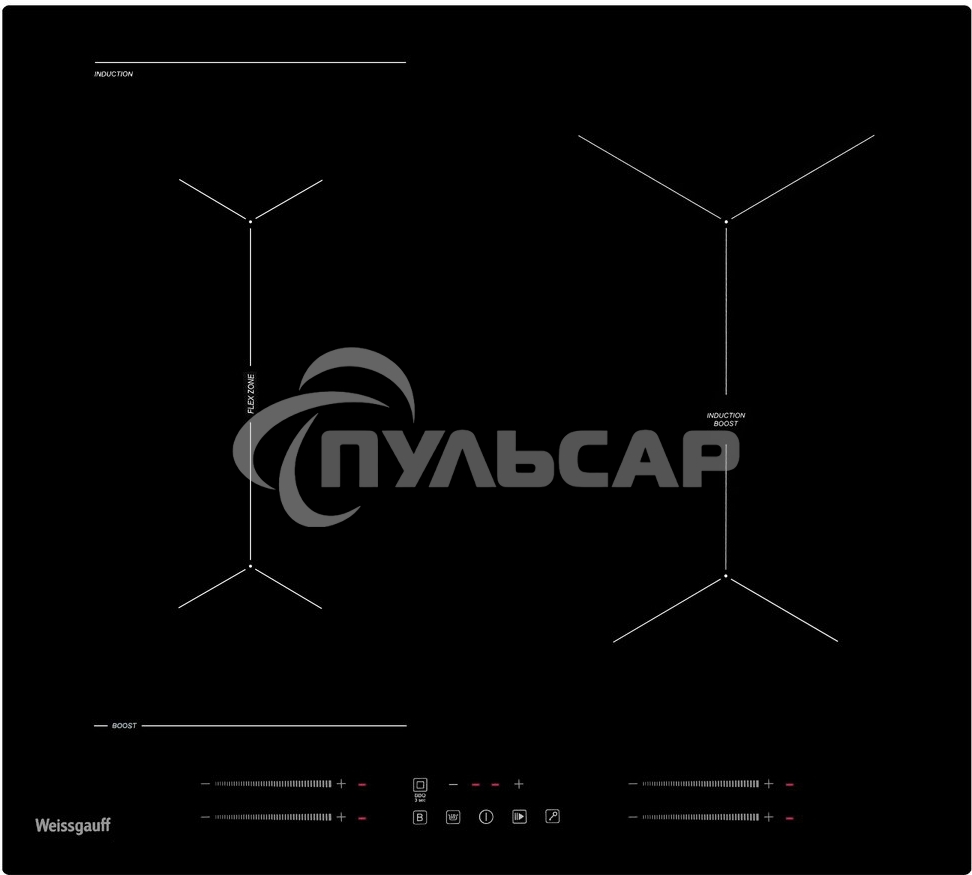 Индукционная варочная панель Weissgauff HI 643 BY