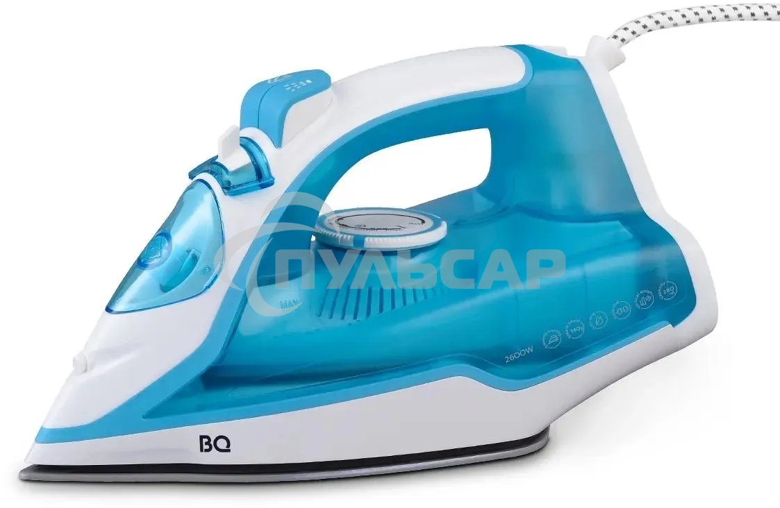 Утюг BQ SI1001 белый-синий