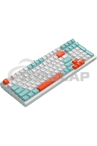 Клавиатура проводная A4Tech Fstyler FS300 (FS300 PANDA SNORKLENING), USB, белый