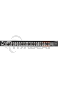 Коммутатор 4610-54P-O-AC-Fv1 Edge-corE 48-Port GE RJ45 port w/ POE+, incl. 8 ports UPOE, 4x10G SFP+, 2 port QSFP+ by DAC or 20G QSFP+ Transceiver, Broadcom Helix 4, Dual-core ARM Cortex A9 1GHz, dual 110-230VAC 920W hot-swappable PSUs, one fixed system fa