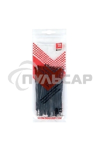 Хомут P6.6 2.5x100 FlexLock стандартный черный (уп.50шт) PROxima EKF plc-fl-ctsb-2.5x100-r