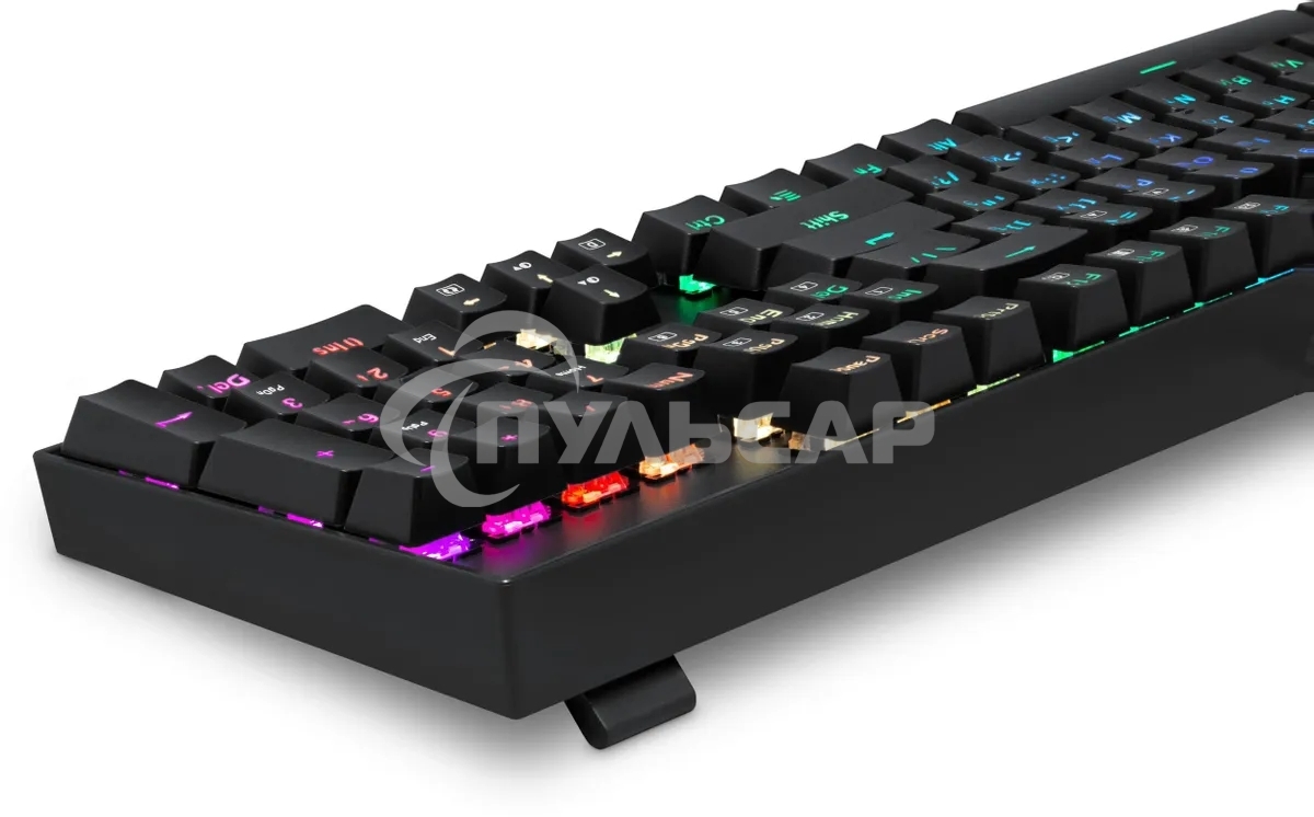 Клавиатура проводная игровая REDRAGON MITRA (USB, MAGN. RED, RGb)