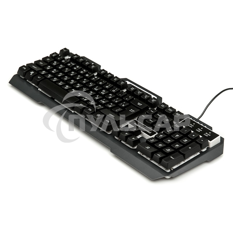 Клавиатура проводная NAKATOMI KG-35U черный