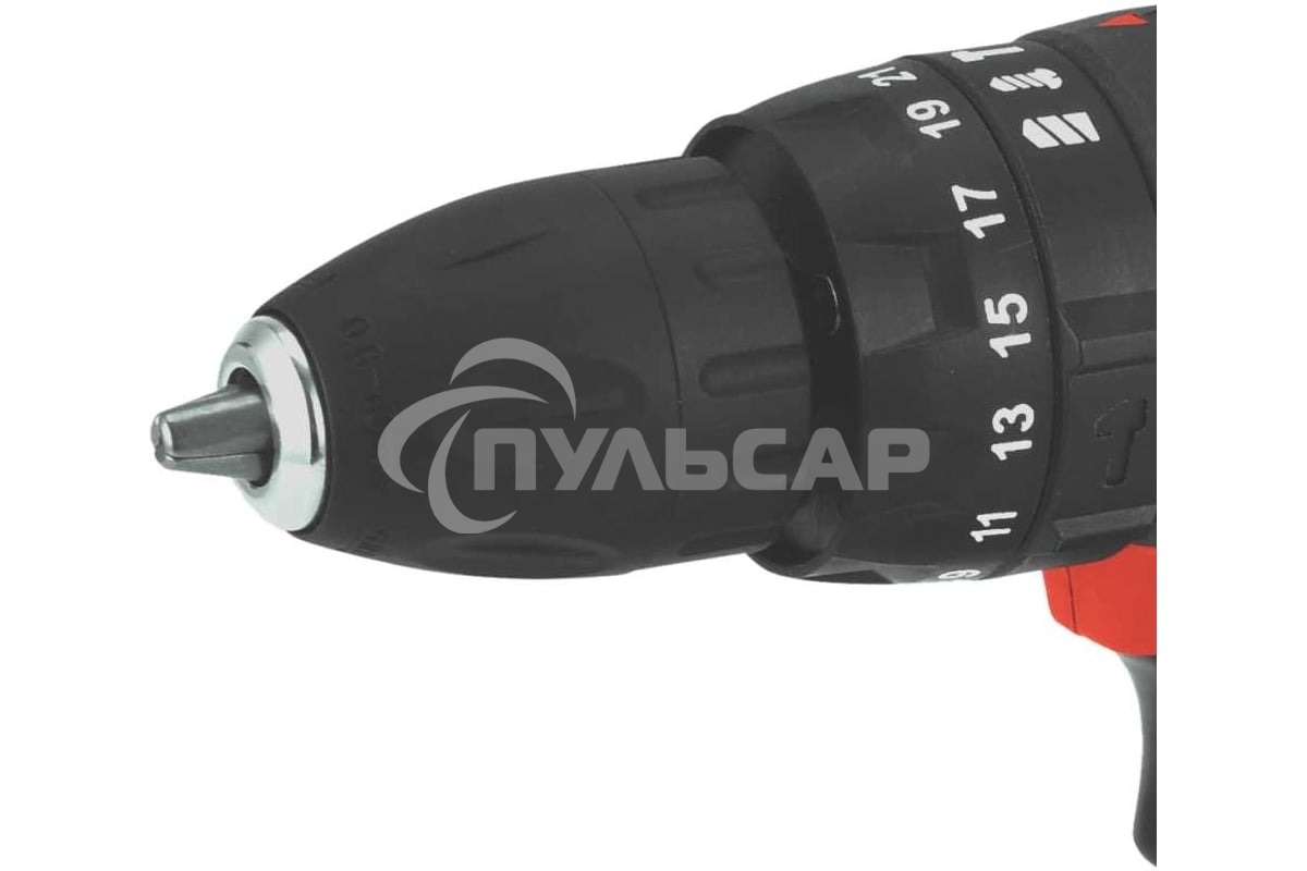 Шуруповерт ударный аккумуляторный KLECO KE18DM-15 (18В, Li-ion-1шт, 1,5 А·ч, 30Нм, З/У, биты 32шт, сверла 9шт дерево/металл)