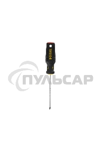 Отвертка Denzel PH0х100 мм, S2, 3к рукоятка