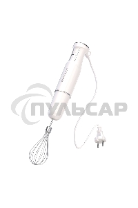 Блендер ручной Maxvi HB1541S белый