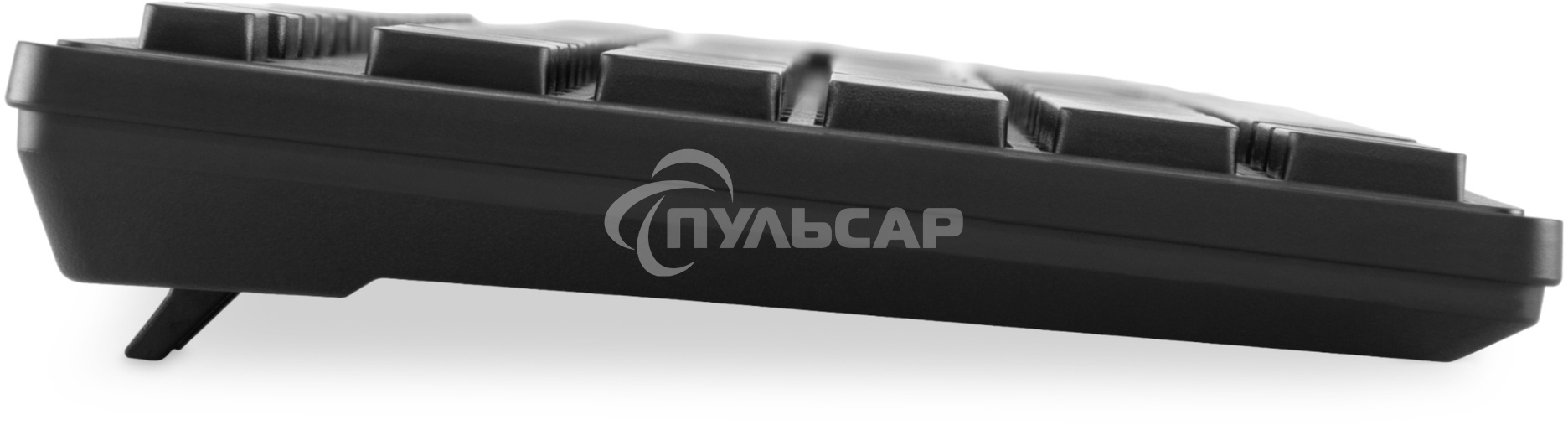 Комплект клавиатура + мышь Оклик S255W клав:черный мышь:черный USB беспроводная Multimedia (1909361)