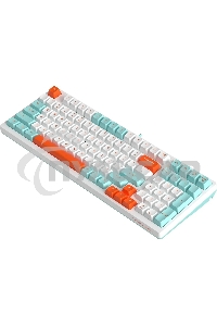 Клавиатура проводная A4Tech Fstyler FS300 (FS300 PANDA SNORKLENING), USB, белый