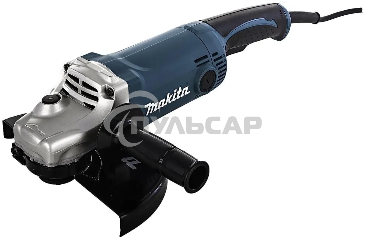 Углошлифовальная машина Makita GA9050 синий 2000Вт 6600об/мин рез.шпин.:M14 d=230мм