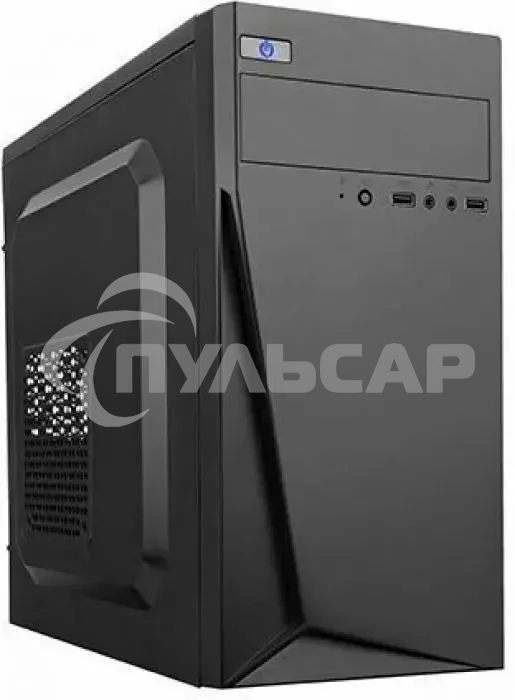 Компьютерный корпус LinkWorld VC-13M071 М0 черный без БП mATX 1x80мм 1x120мм 2xUSB 2.0 audio