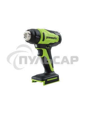 Фен строительный аккумуляторный GreenWorks G24HG, 24V, без АКБ и ЗУ (3400207)