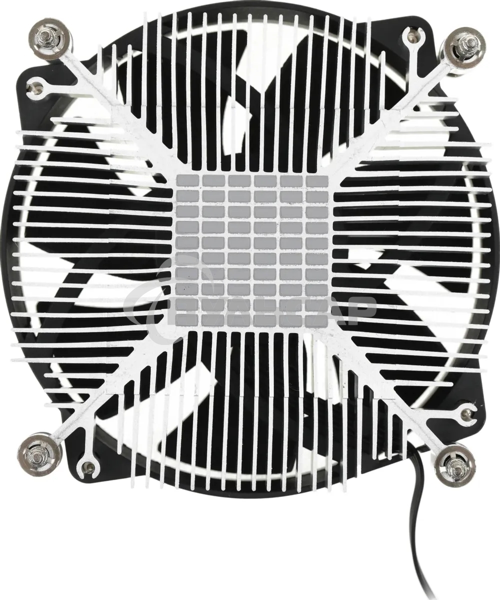 Кулер ID-COOLING DK-17 PWM серебристый/черный 92мм алюминий 2200rpm 26db 4-pin 65W 42мм