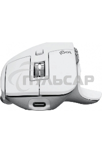 Мышь беспроводная Logitech MX Master 3s светло-серый, 8000 dpi, радиоканал, Bluetooth, USB, кнопки - 7