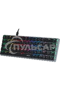 Клавиатура проводная Acer OKW302 (ZL.KBDCC.01C), USB, серебристый