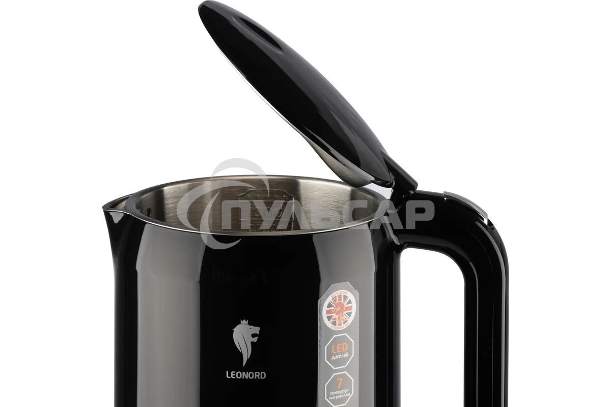 Чайник электрический LEONORD LE-1536 черный (107832)