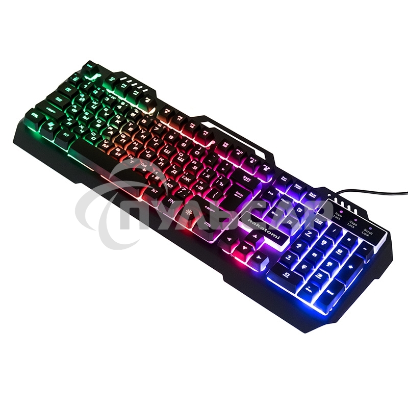 Клавиатура проводная NAKATOMI KG-35U черный