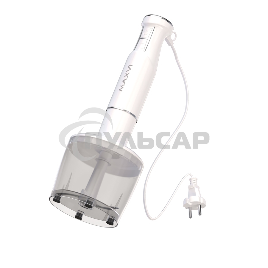 Блендер ручной Maxvi HB1541S белый