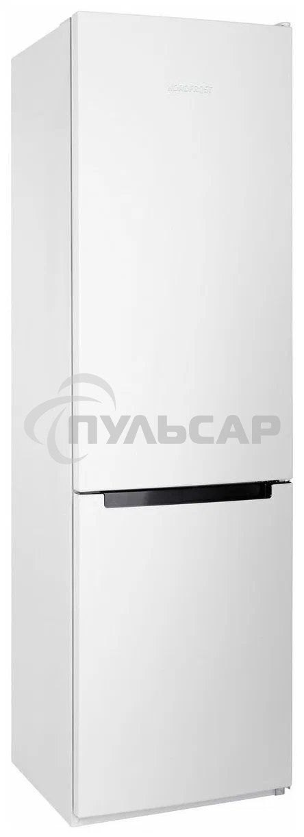 Холодильник Nordfrost NRB 154 W белый матовый двухкамерный 238/115 л морозилка снизу, капельная система