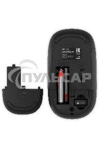 Комплект клавиатура + мышь Оклик S255W клав:черный мышь:черный USB беспроводная Multimedia (1909361)