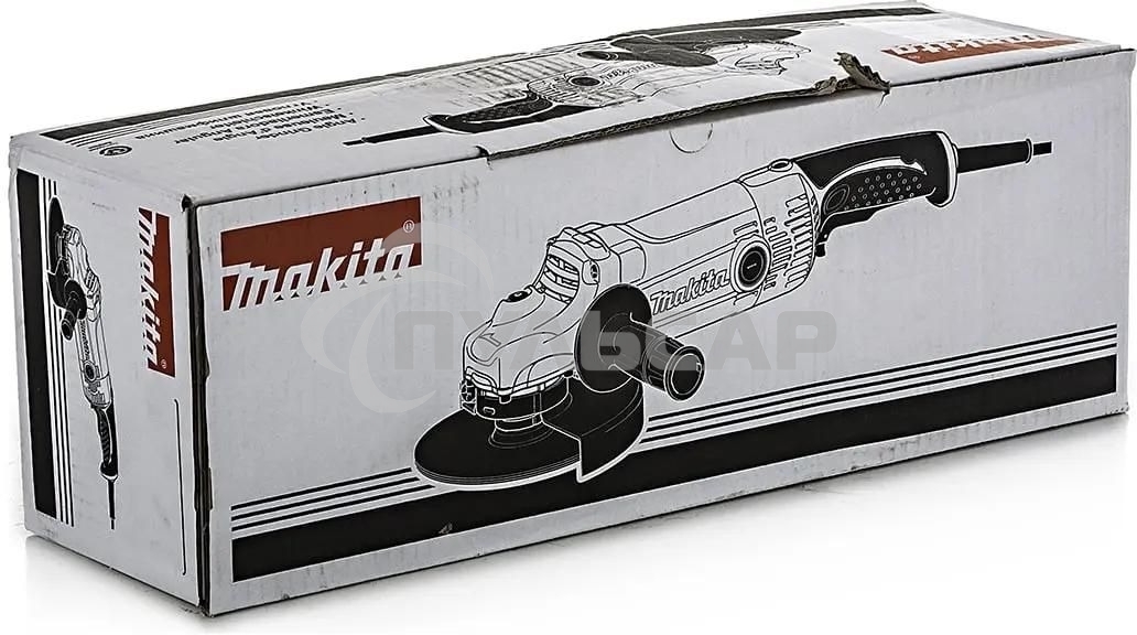 Углошлифовальная машина Makita GA9050 синий 2000Вт 6600об/мин рез.шпин.:M14 d=230мм