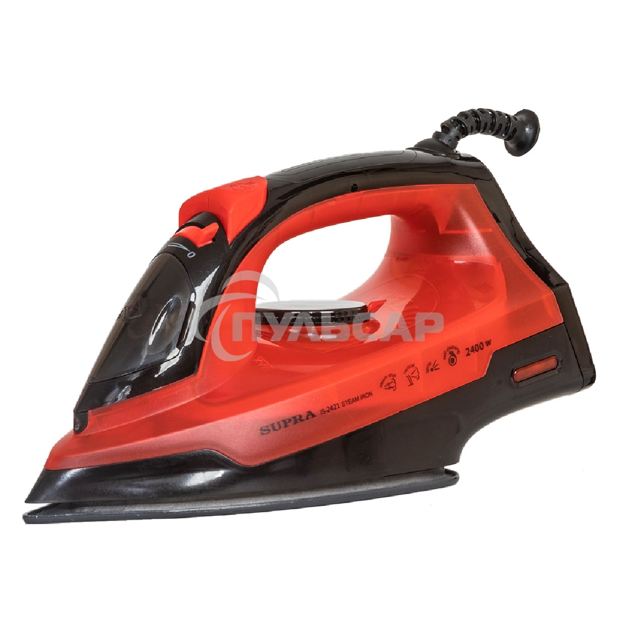 Утюг SUPRA IS-2421 2400Вт красный/черный