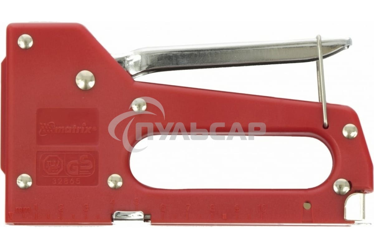 Степлер мебельный Matrix пластиковый, тип скобы 53, 6-8 мм