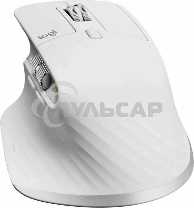 Мышь беспроводная Logitech MX Master 3s светло-серый, 8000 dpi, радиоканал, Bluetooth, USB, кнопки - 7