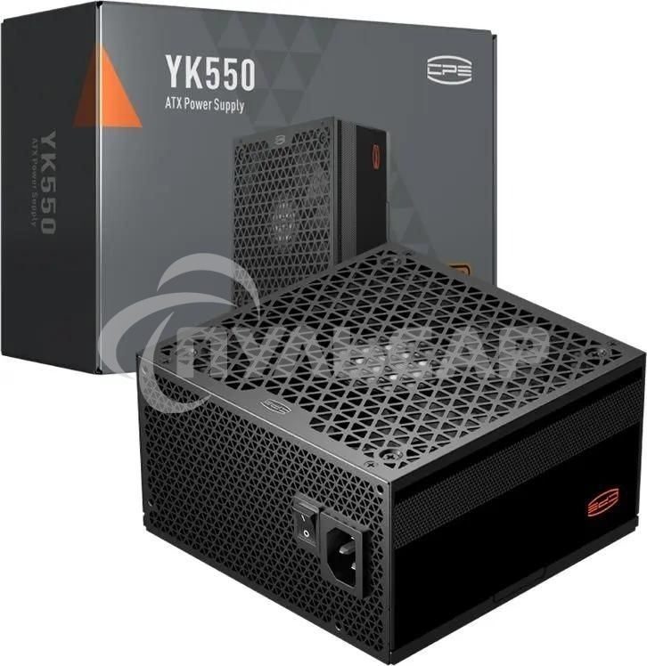 Блок питания PcCooler P5-YK550-B1F ATX 550W 80 PLUS Bronze, (20+4pin) APFC 135мм fan 6xSATA Cab Manag RTL