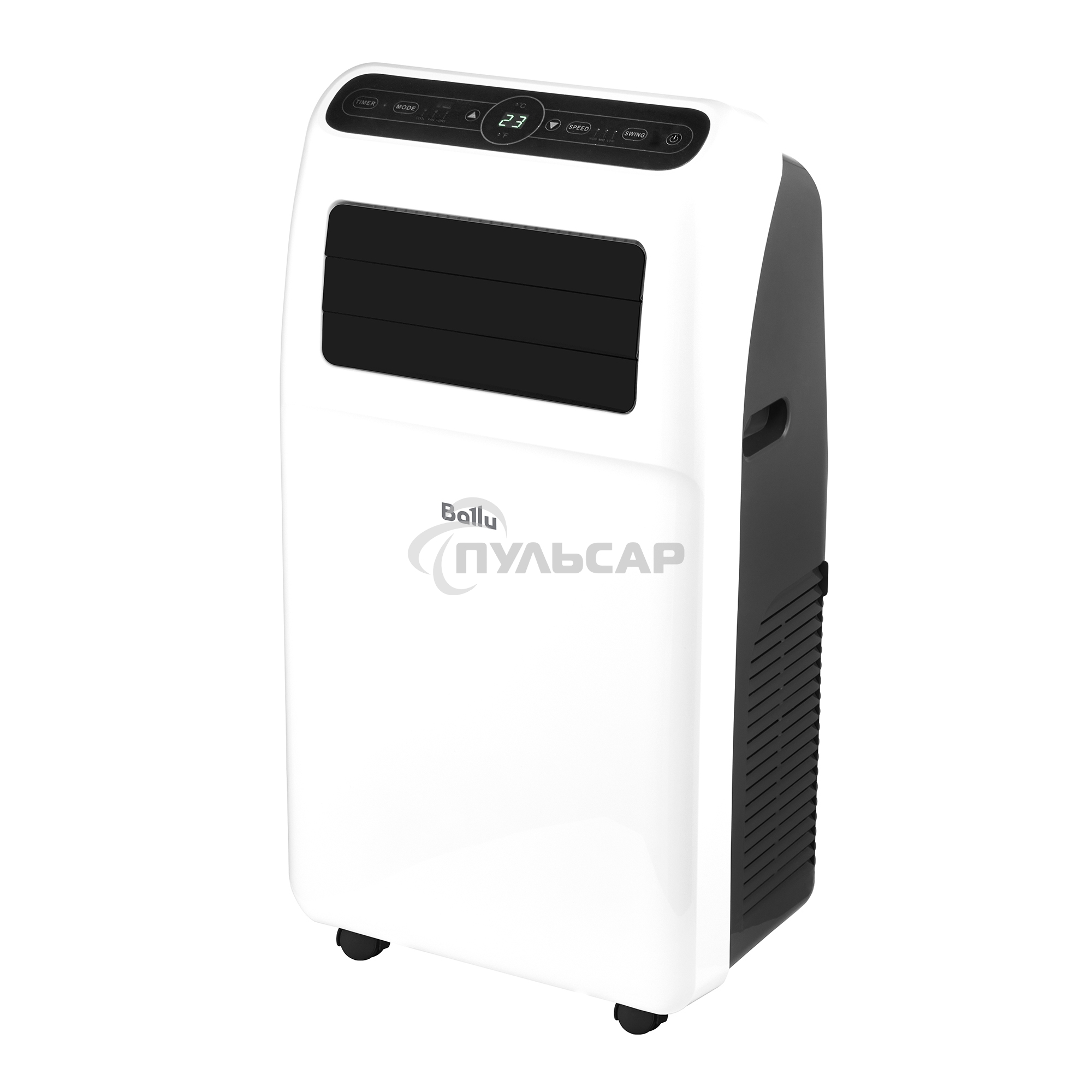 Кондиционер мобильный Ballu Aura BPAC-09 CP/N1_24Y 9000 BTU, 24 м², 50 дБ, охлаждение, осушение, белый