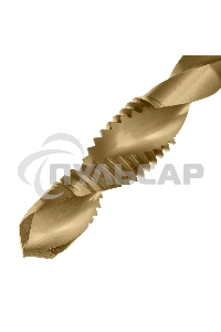 Сверло-метчик Denzel М10 х 1,5 мм, Р6М5