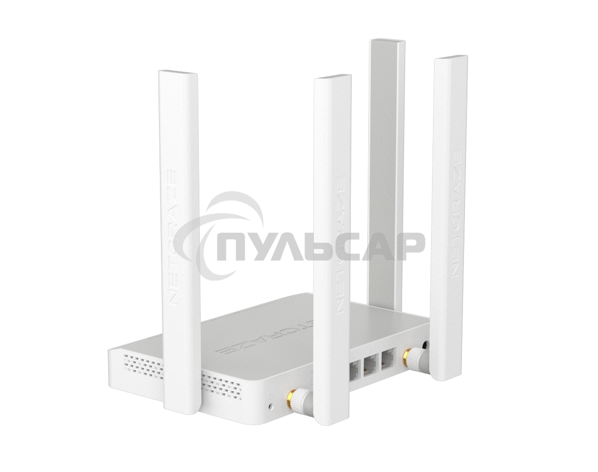 Интернет-центр Netcraze Runner 4G (NC-2212) с модемом 4G, Mesh Wi-Fi N300 и 4-портовым Smart-коммутатором